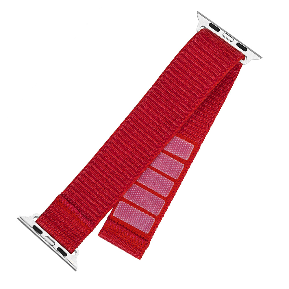 Cinturino Fixed Nylon Sporty per Apple Watch 42mm / 41mm / 40mm / 38mm Series, Rosso