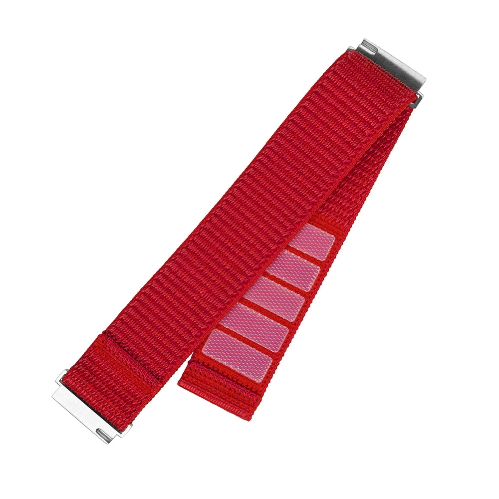Cinturino Fixed Nylon Sporty per Samsung Galaxy Watch / Huawei Watch Series, 20mm, Rosso