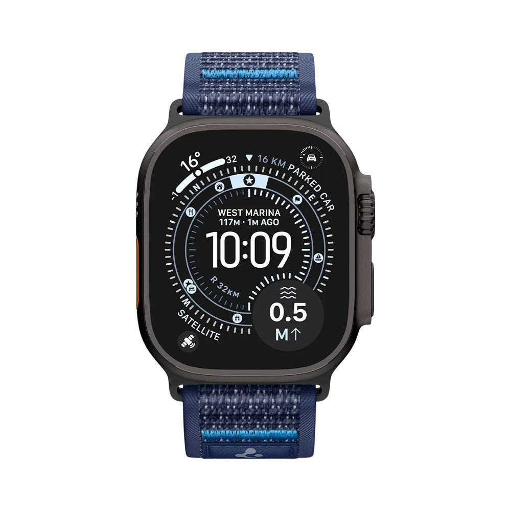 Cinturino Spigen Athlex Air 2 per Apple Watch 49mm / 46mm / 45mm / 44mm Series, Blu Navy AMP10608