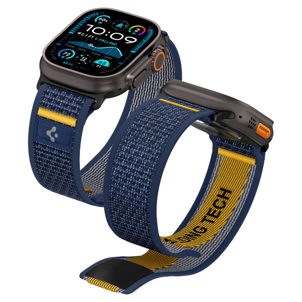 Cinturino Spigen Athlex Air per Apple Watch 49mm / 46mm / 45mm / 44mm Series, Blu Navy AMP09036