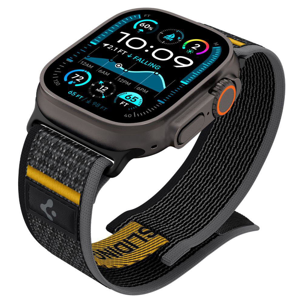 Cinturino Spigen Athlex Air per Apple Watch 49mm / 46mm / 45mm / 44mm Series, Nero AMP09033