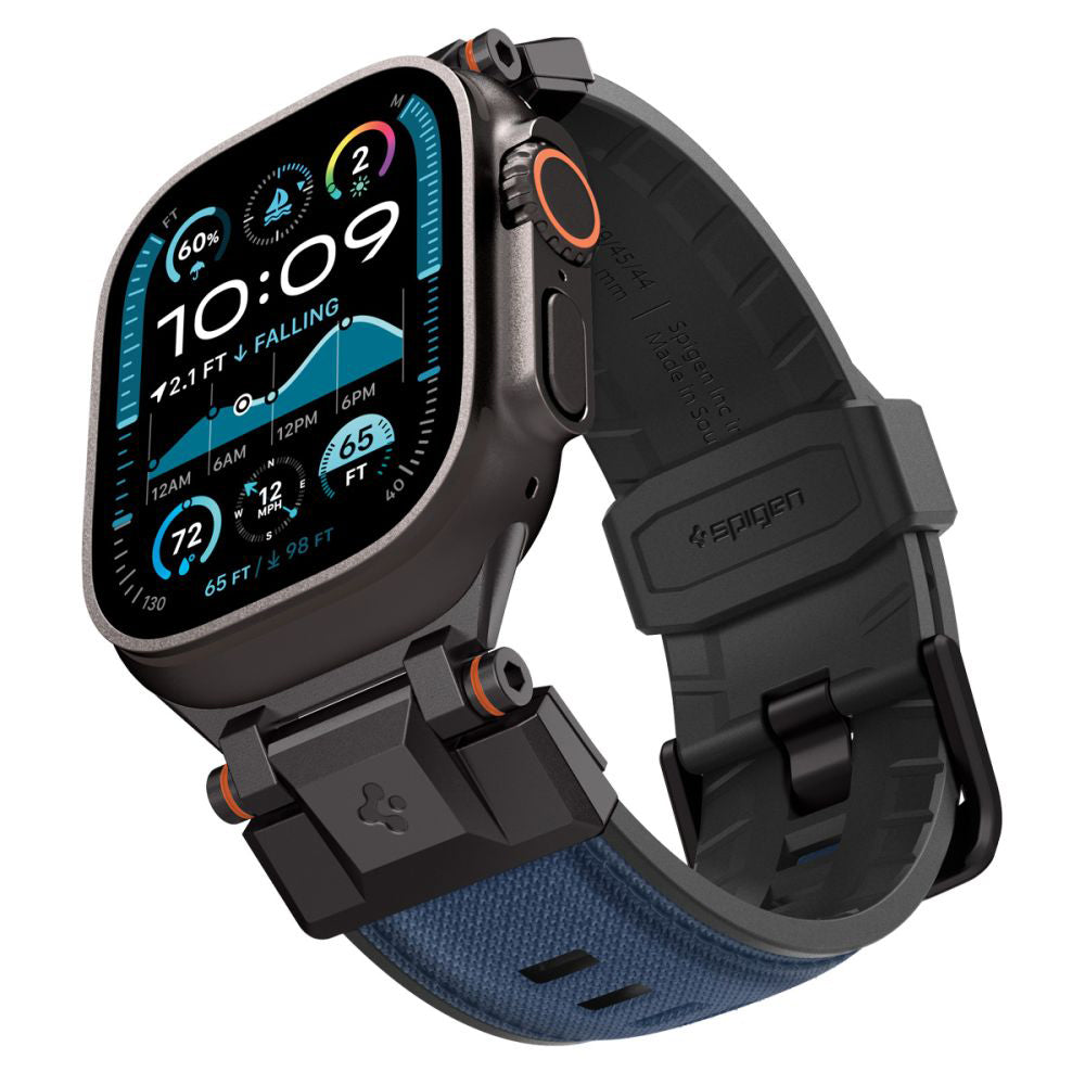 Cinturino Spigen DuraPro Armor per Apple Watch 49mm / 46mm / 45mm / 44mm / 42mm Series, Blu Navy AMP09103