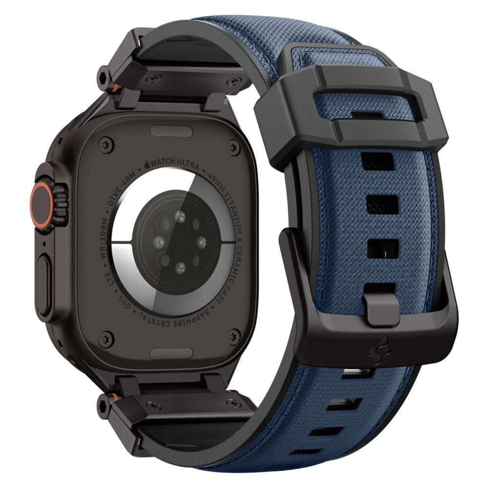 Cinturino Spigen DuraPro Armor per Apple Watch 49mm / 46mm / 45mm / 44mm / 42mm Series, Blu Navy AMP09103