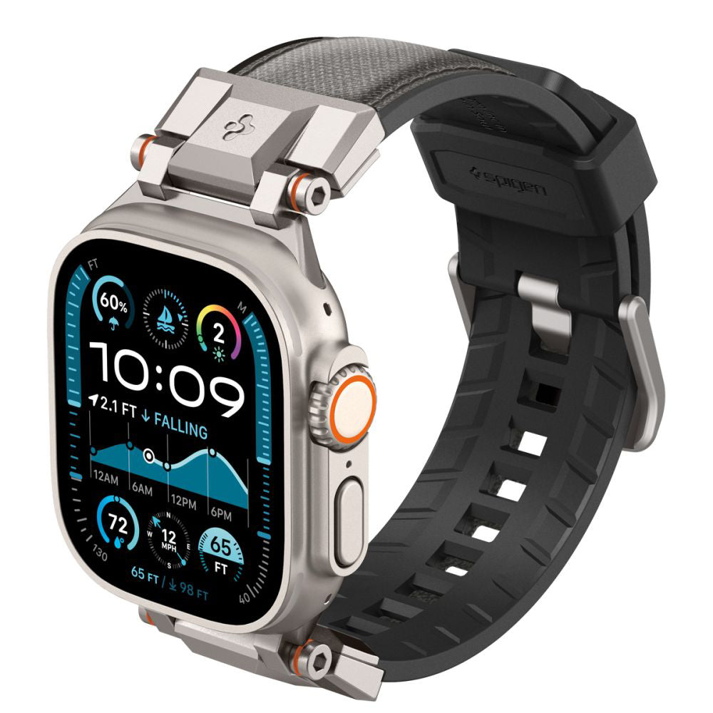 Cinturino Spigen DuraPro Armor per Apple Watch 49mm / 46mm / 45mm / 44mm / 42mm Series, Grigio AMP09104