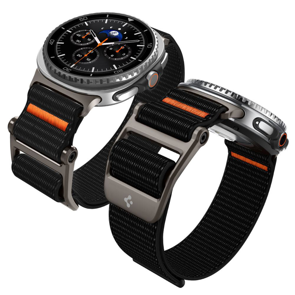 Cinturino Spigen DuraPro Flex per Samsung Galaxy Watch8 / Watch8 Classic Series, Nero AMP10116