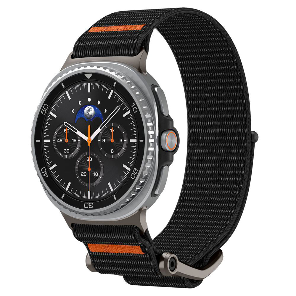 Cinturino Spigen DuraPro Flex per Samsung Galaxy Watch8 / Watch8 Classic Series, Nero AMP10116