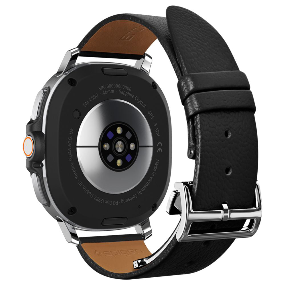 Spigen Enzo Band for Samsung Galaxy Watch8 / Watch8 Classic Series, Black AMP10119