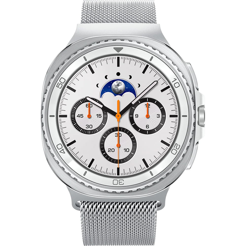 Cinturino Spigen Metal Fit per Samsung Galaxy Watch9 / Watch8 / Watch8 Classic Series, Argento AMP10121