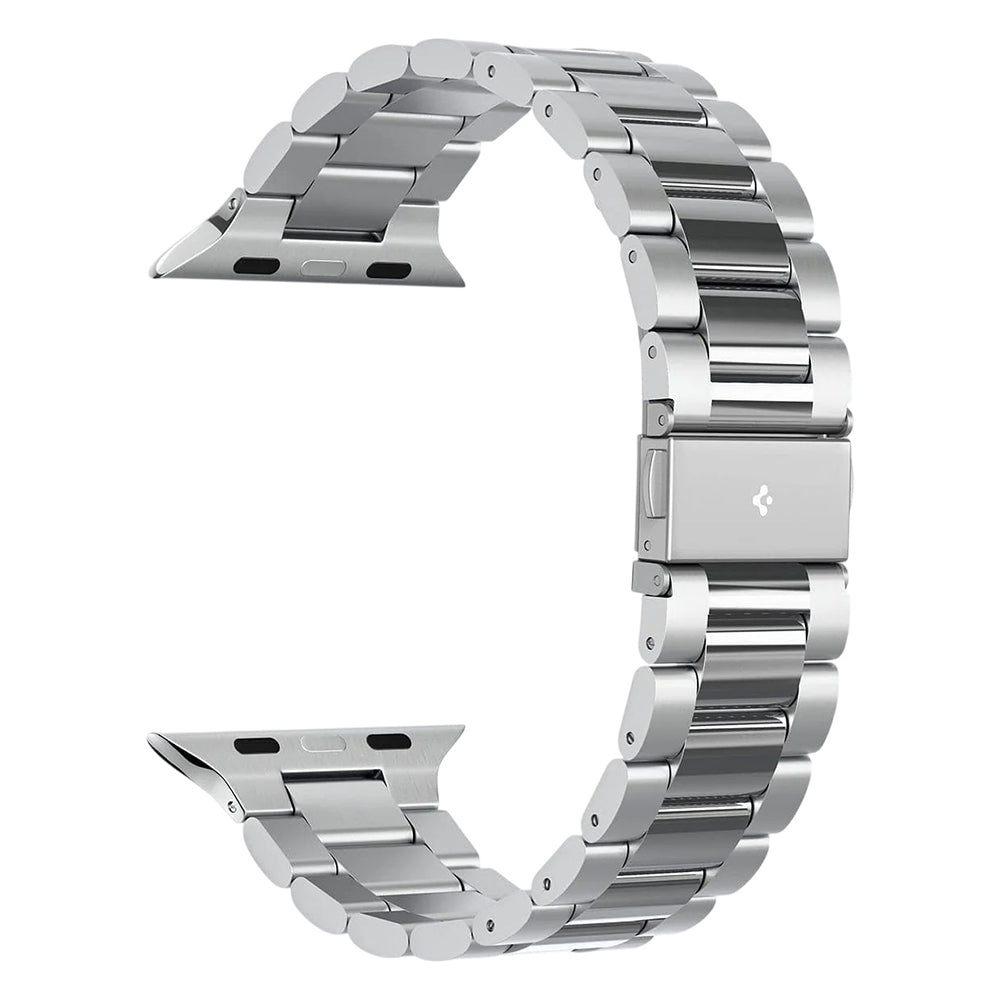 Cinturino Spigen Modern Fit 316L per Apple Watch 49mm / 46mm / 45mm / 44mm / 42mm Series, Argento AMP06356