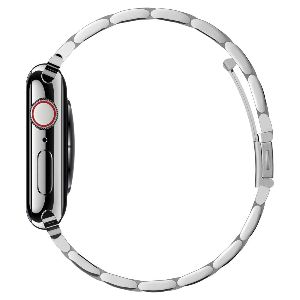 Cinturino Spigen Modern Fit per Apple Watch 42mm / 41mm / 40mm / 38mm Series, Argento 061MP25943