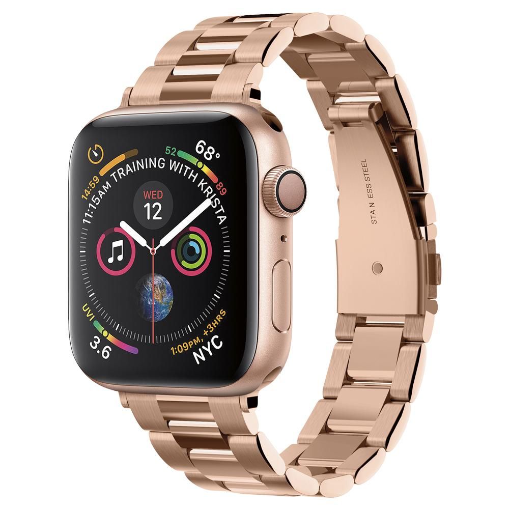 Cinturino Spigen Modern Fit per Apple Watch 42mm / 41mm / 40mm / 38mm Series, Rosa Dorato 061MP25944