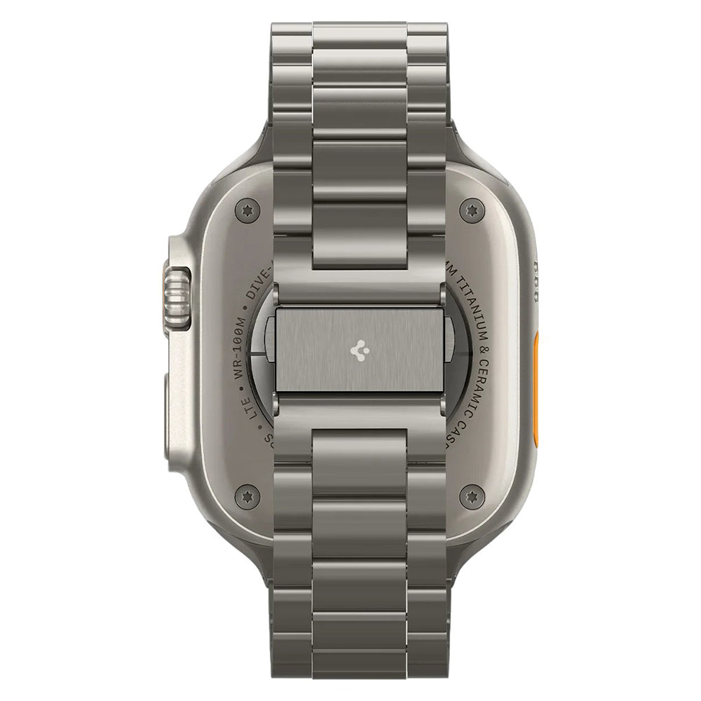 Cinturino Spigen Modern Fit Titanium per Apple Watch Series 49 mm / 46 mm / 45 mm / 44 mm, Grigio AMP09105