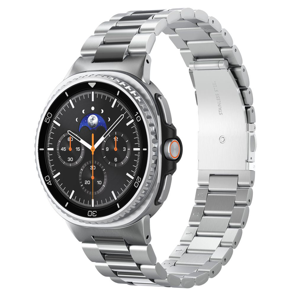 Cinturino Spigen Modern Fit per Samsung Galaxy Watch8 / Watch8 Classic Series, Argento AMP10120