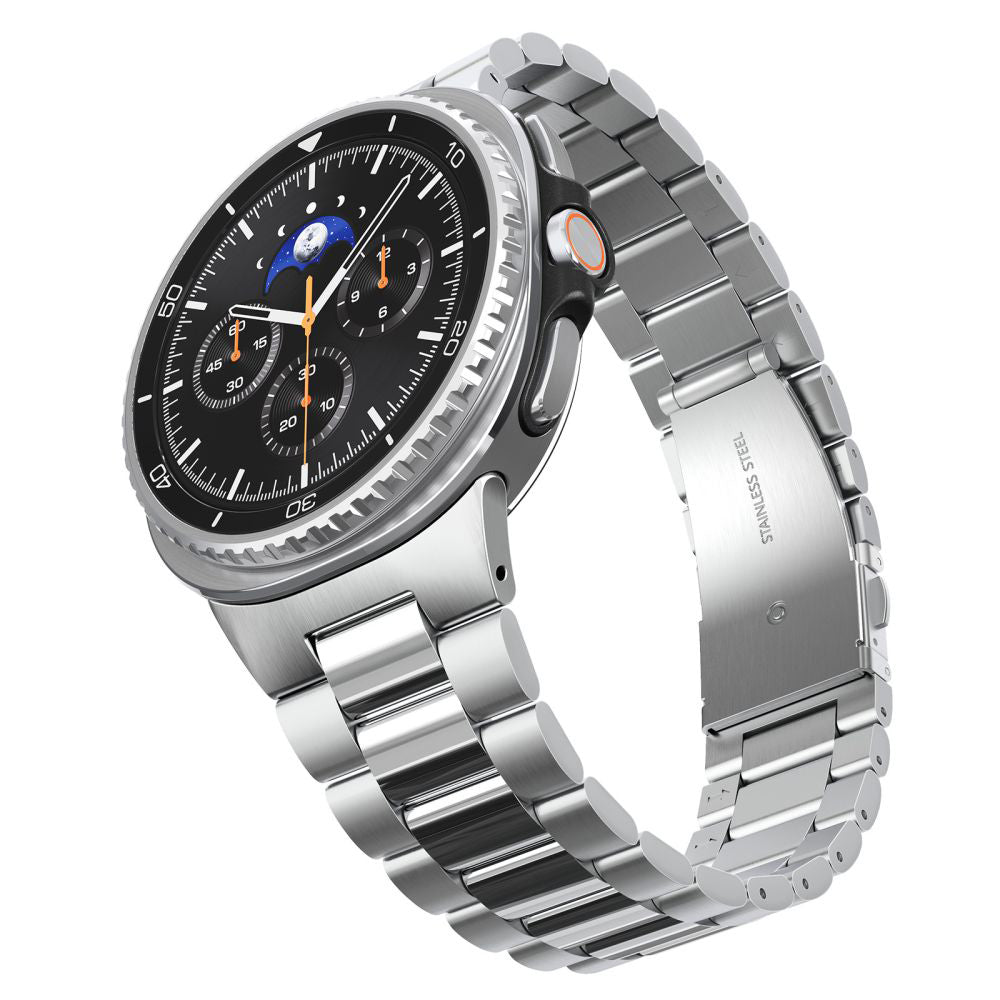 Cinturino Spigen Modern Fit per Samsung Galaxy Watch8 / Watch8 Classic Series, Argento AMP10120