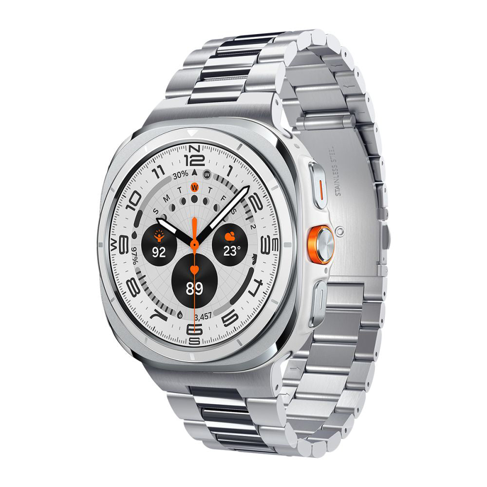 Cinturino Spigen Modern Fit per Samsung Galaxy Watch Ultra Series, Argento AMP08823