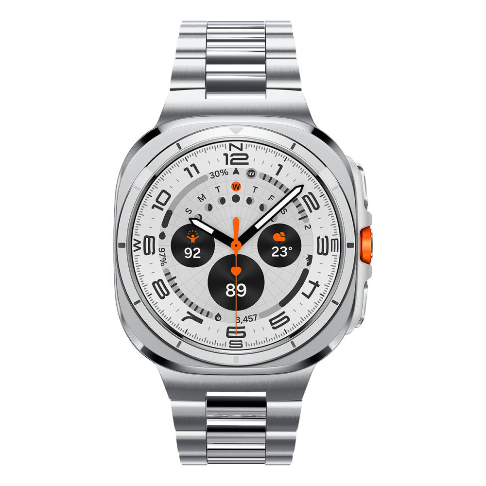 Cinturino Spigen Modern Fit per Samsung Galaxy Watch Ultra Series, Argento AMP08823