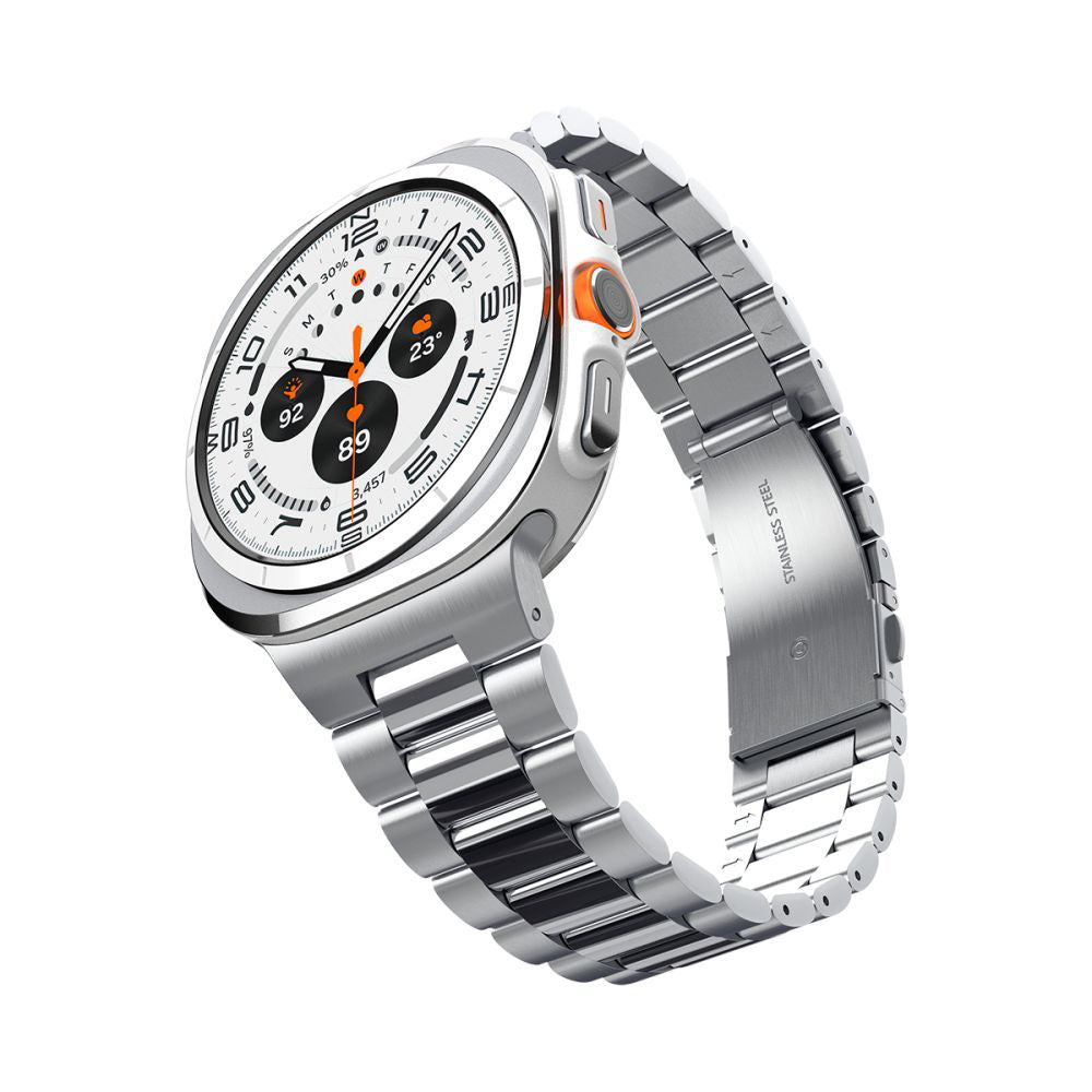 Cinturino Spigen Modern Fit per Samsung Galaxy Watch Ultra Series, Argento AMP08823