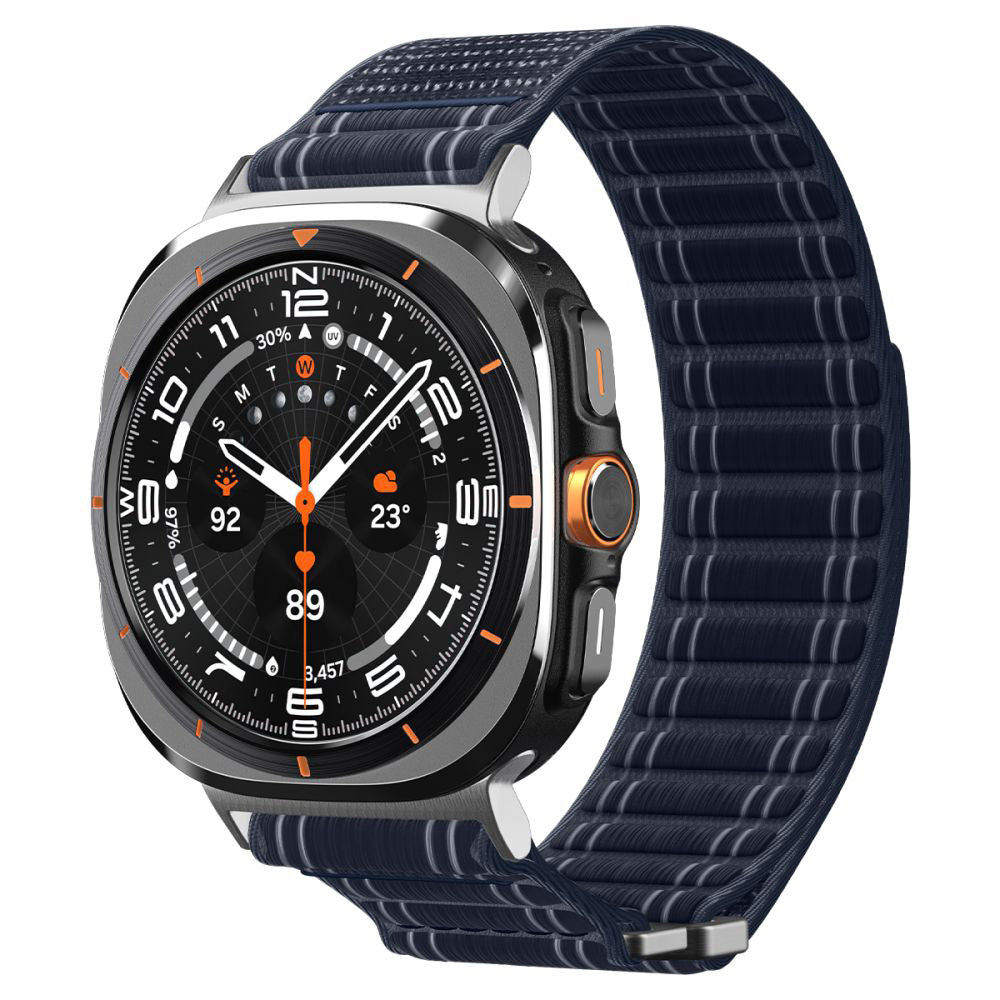 Cinturino Spigen WBF0 per Samsung Galaxy Watch Ultra, Blu Navy AMP10148