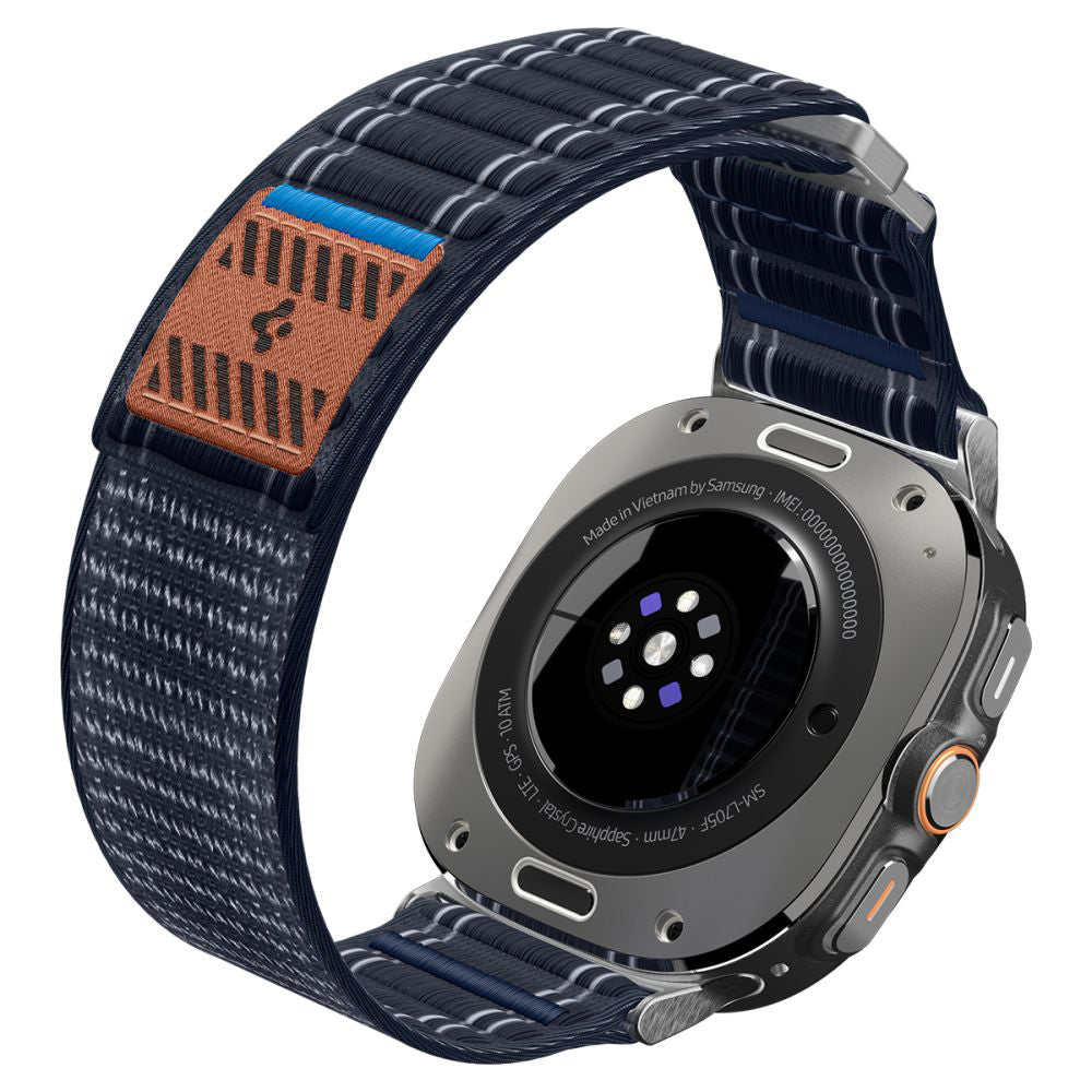 Cinturino Spigen WBF0 per Samsung Galaxy Watch Ultra, Blu Navy AMP10148