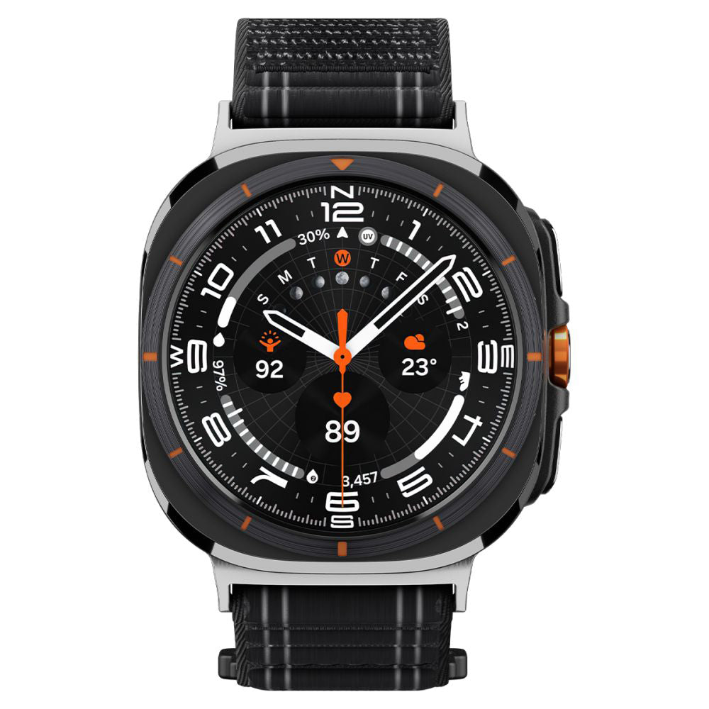 Cinturino Spigen WBF0 per Samsung Galaxy Watch Ultra, Nero AMP10146
