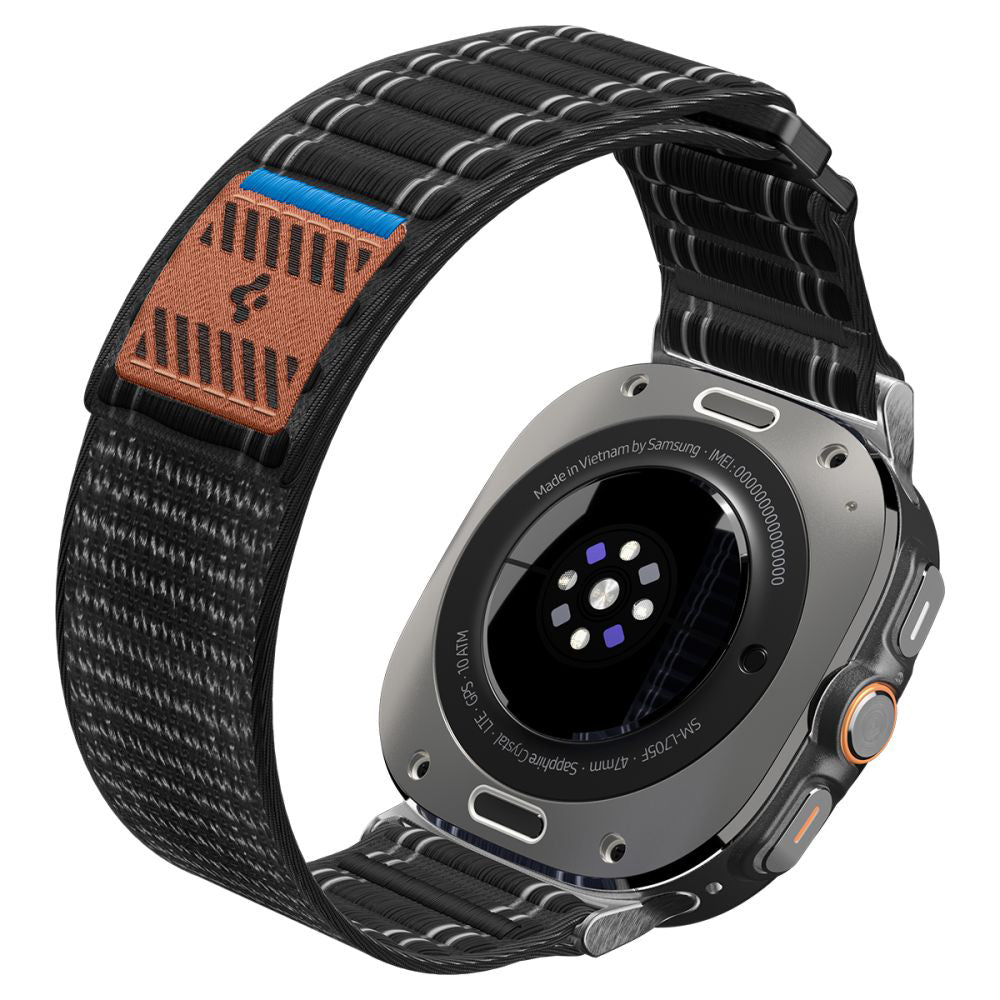 Cinturino Spigen WBF0 per Samsung Galaxy Watch Ultra, Nero AMP10146