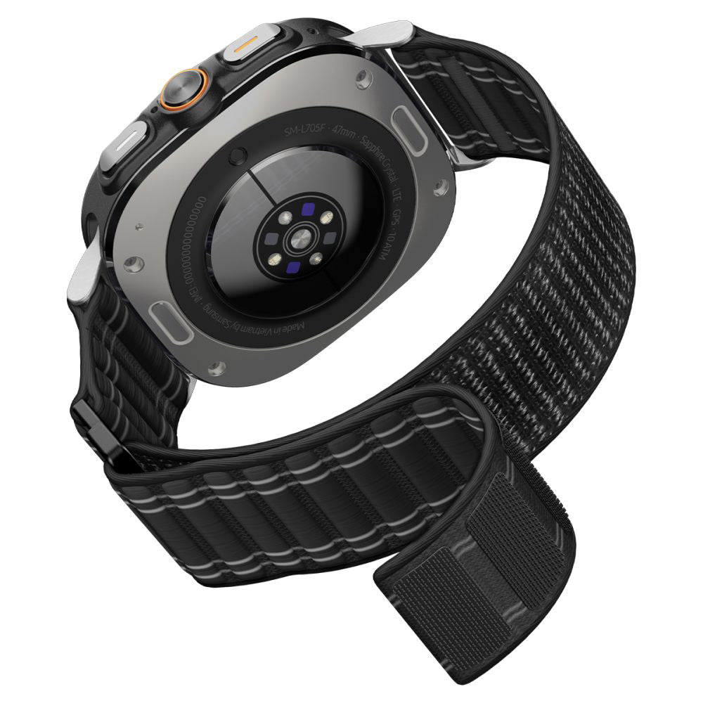 Cinturino Spigen WBF0 per Samsung Galaxy Watch Ultra, Nero AMP10146