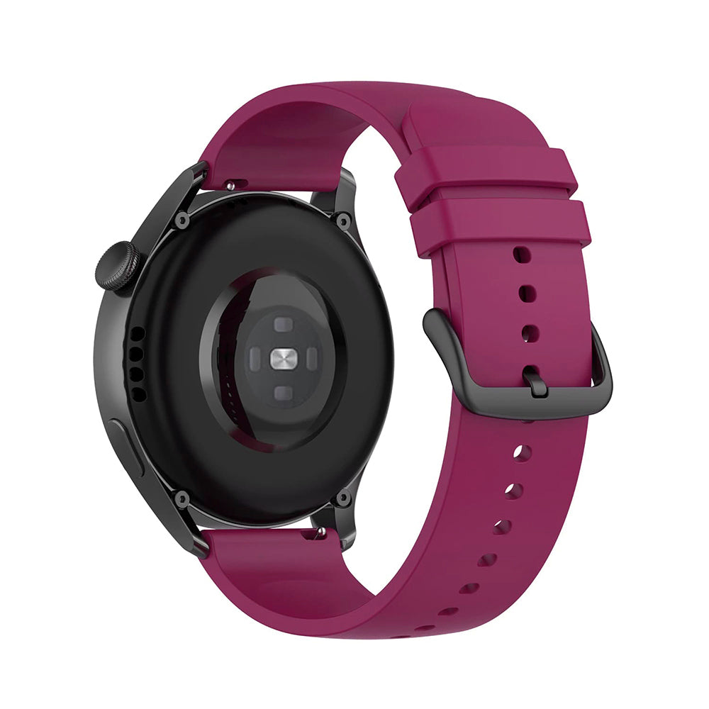 Cinturino Techsuit W001 per Samsung Galaxy Watch / Huawei Watch Series, 20mm, Rosso
