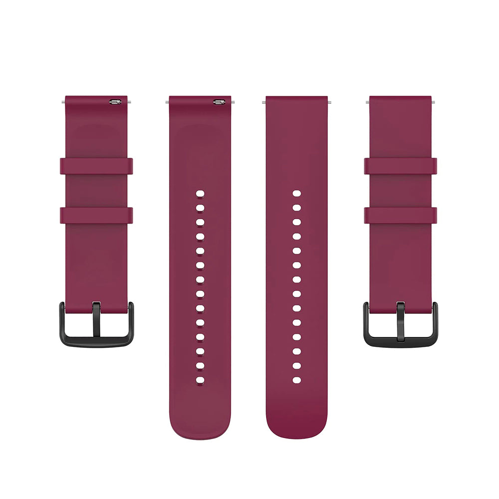 Cinturino Techsuit W001 per Samsung Galaxy Watch / Huawei Watch Series, 22mm, Rosso