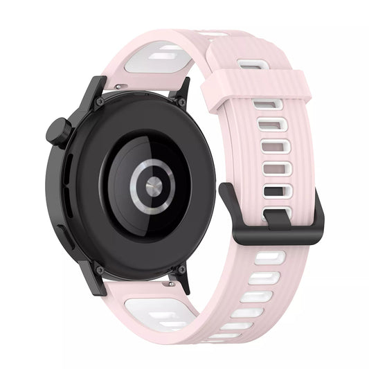 Cinturino Techsuit W002 per Samsung Galaxy Watch / Huawei Watch Series, 20mm, Rosa