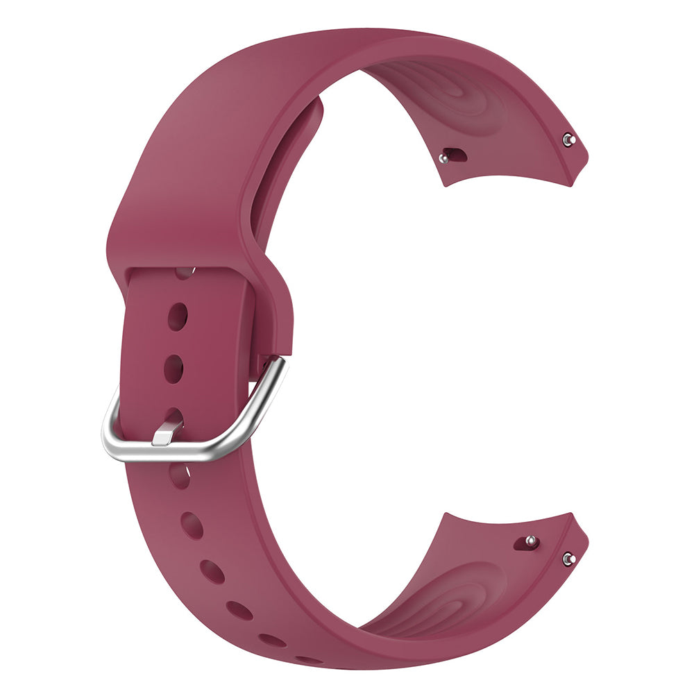 Cinturino Techsuit W003 per Huawei Watch / Xiaomi Watch Series, 22mm, Rosso Scuro