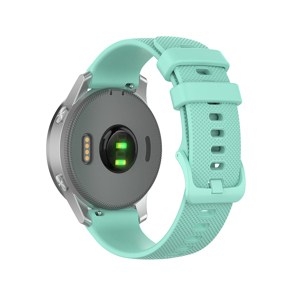 Cinturino Techsuit W006 per Huawei Watch / Garmin Watch Series, 18mm, Turchese