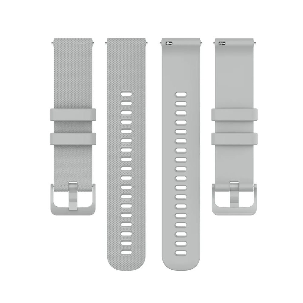 Cinturino Techsuit W006 per Samsung Galaxy Watch / Huawei Watch Series, 20mm, Grigio