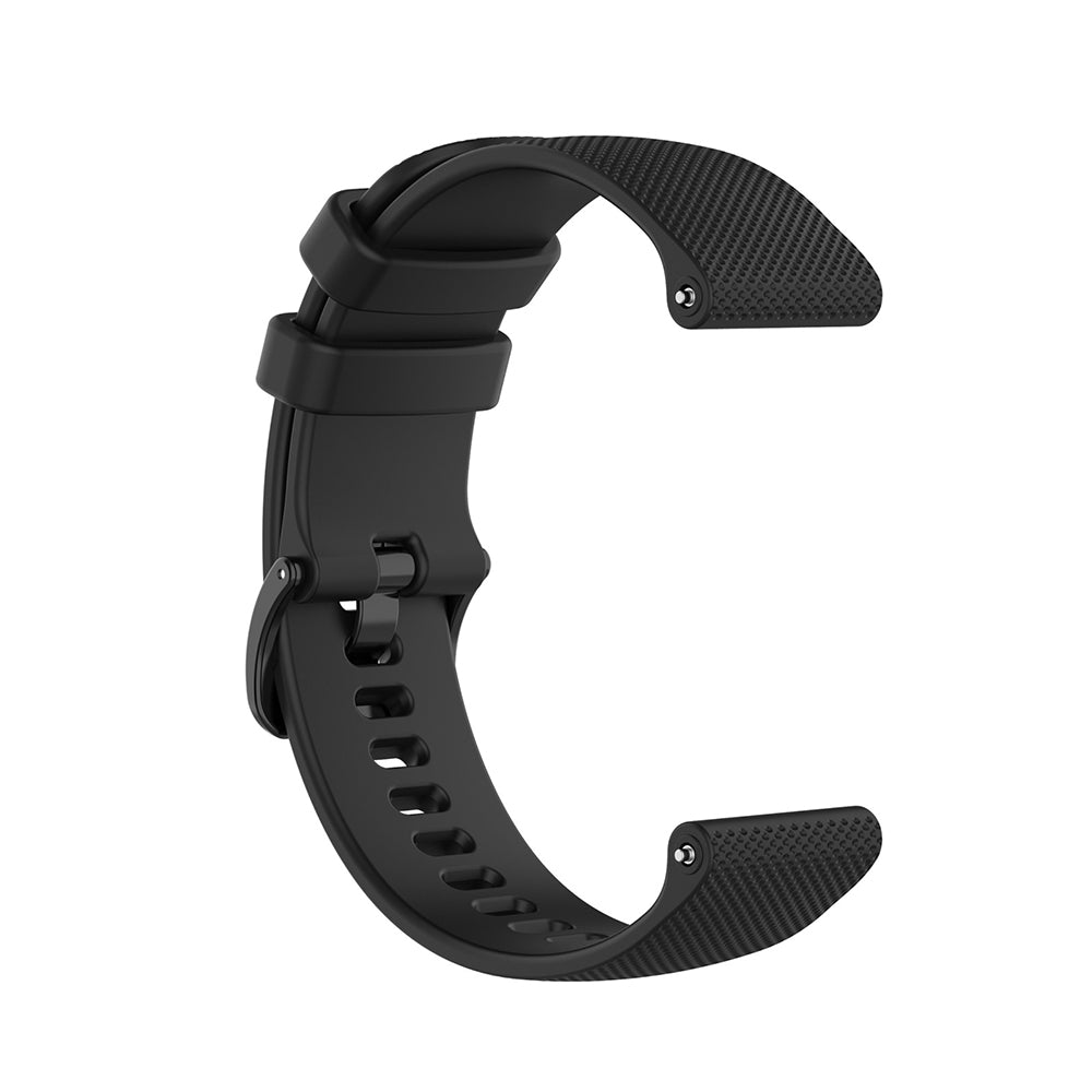 Cinturino Techsuit W006 per Samsung Galaxy Watch / Huawei Watch Series, 20mm, Nero