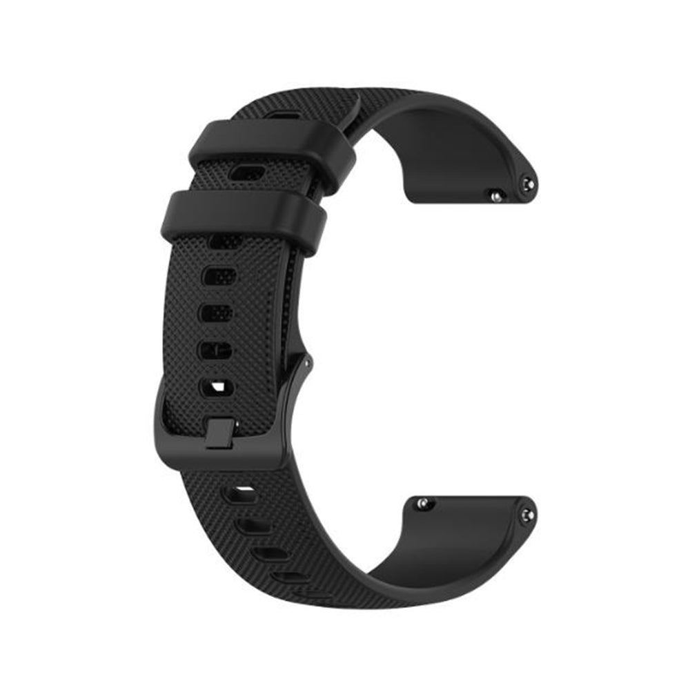 Cinturino Techsuit W006 per Samsung Galaxy Watch / Huawei Watch Series, 22mm, Nero