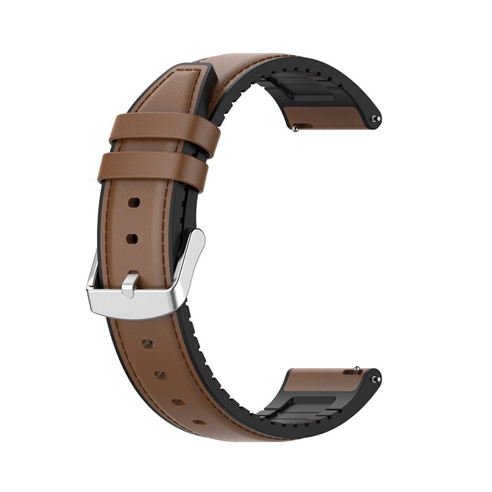 Cinturino Techsuit W007 per Samsung Galaxy Watch / Huawei Watch Series, 20mm, Marrone
