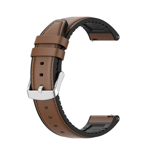 Techsuit W007 Strap for Samsung Galaxy Watch / Huawei Watch Series, 20mm, Brown