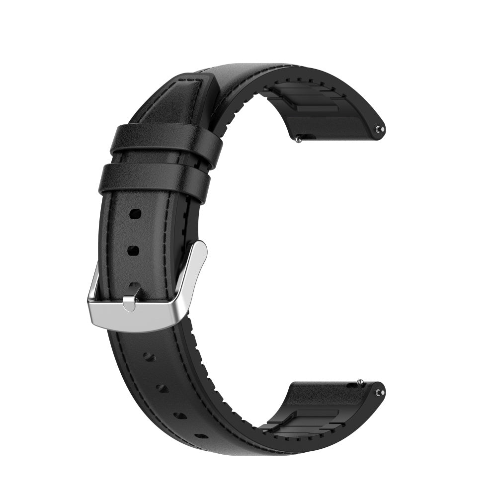 Cinturino Techsuit W007 per Samsung Galaxy Watch / Huawei Watch Series, 22mm, Nero.