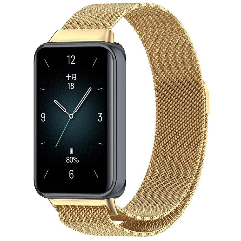 Cinturino Techsuit W009 per Honor Band 9, Dorato