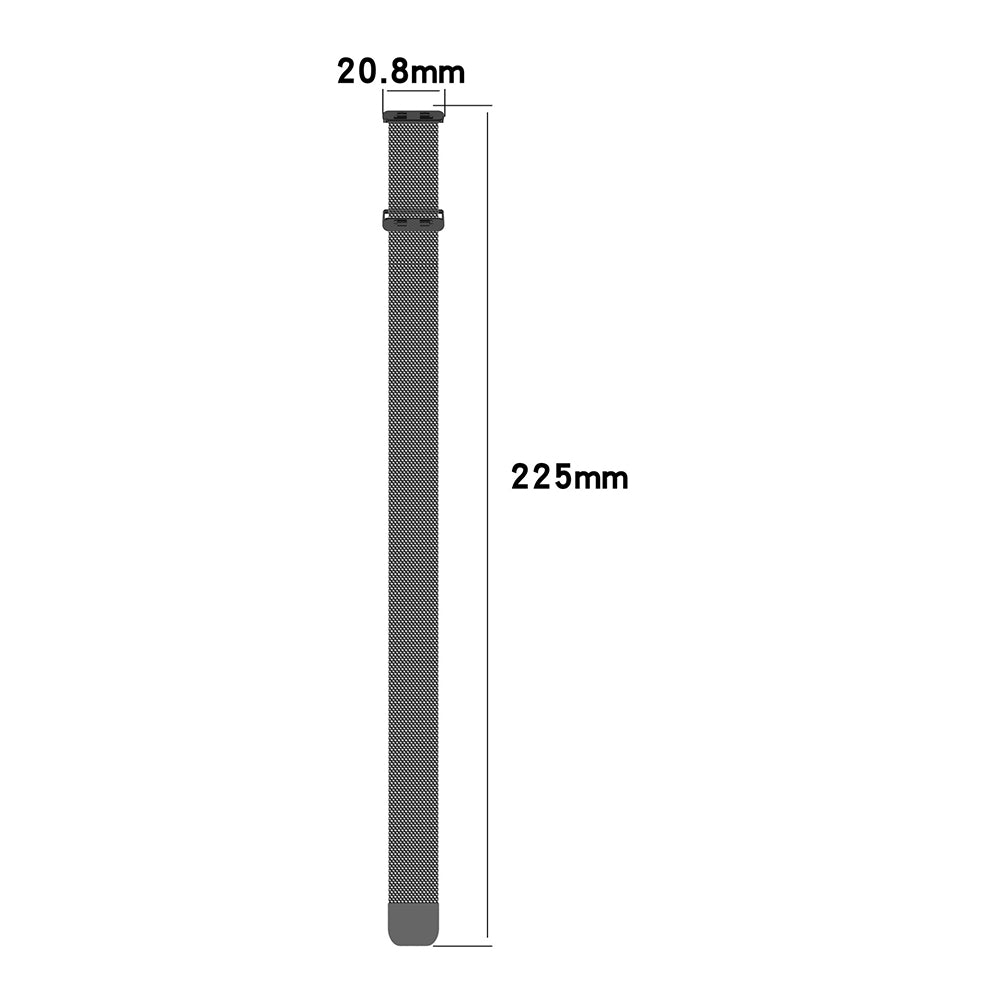 Cinturino Techsuit W009 per Huawei Band 11 / 11 Pro, Argento