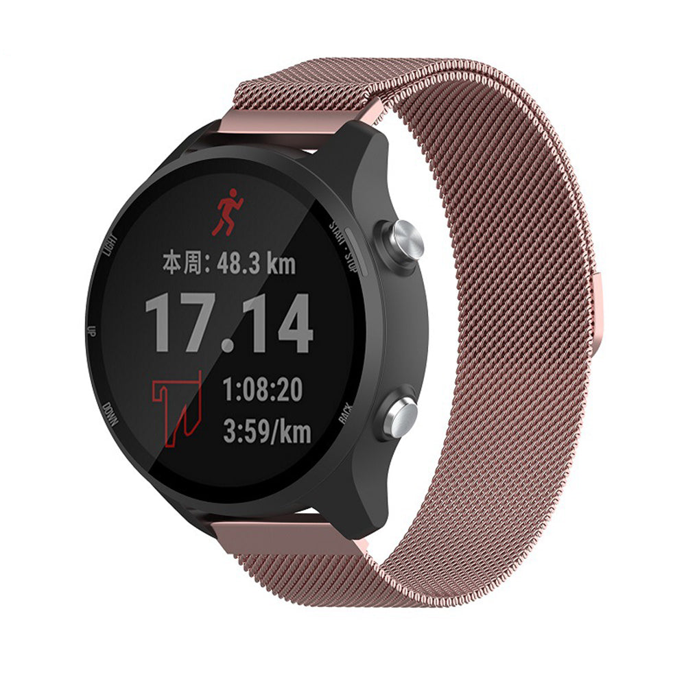 Cinturino Techsuit W009 per Huawei Watch / Garmin Watch Series, 18mm, Rosa