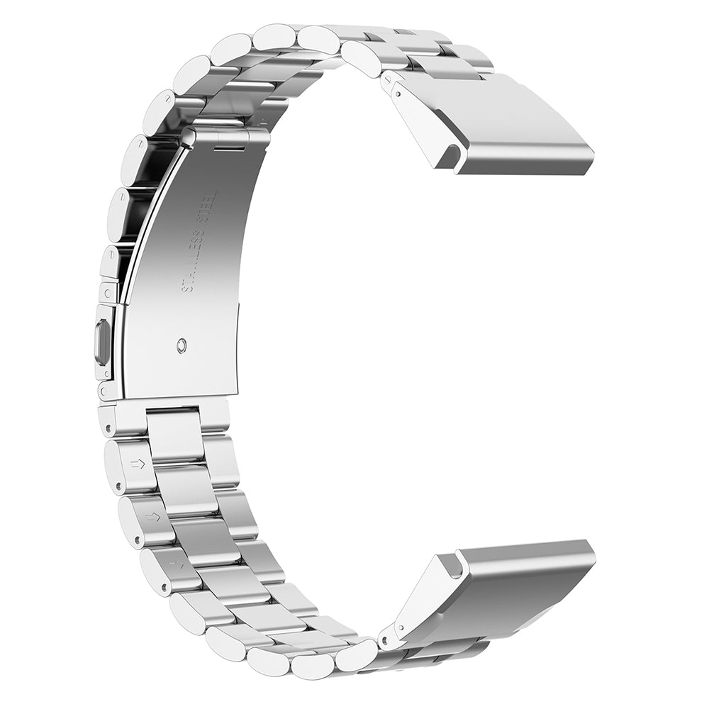 Cinturino Techsuit W010 per Garmin Instinct / Approach / Fenix Watch Series, 20mm, Argento