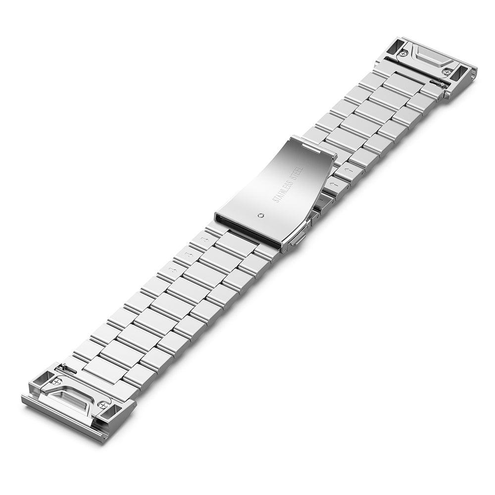 Cinturino Techsuit W010 per Garmin Watch Fenix Series, 26mm, Argento