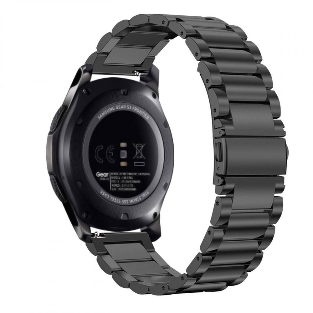 Cinturino Techsuit W010 per Huawei Watch / Xiaomi Watch Series, 22mm, Argento