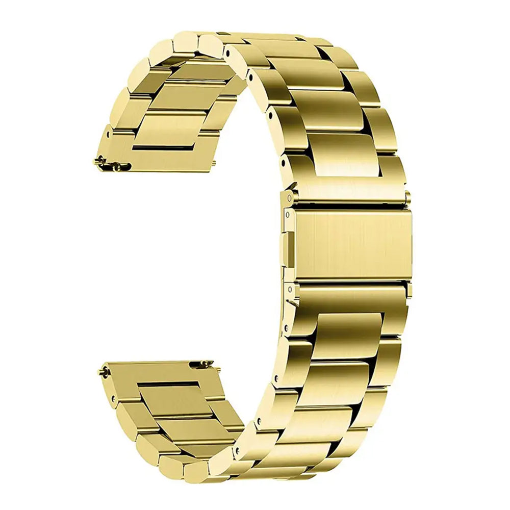 Cinturino Techsuit W010 per Huawei Watch / Xiaomi Watch Series, 22mm, Dorato