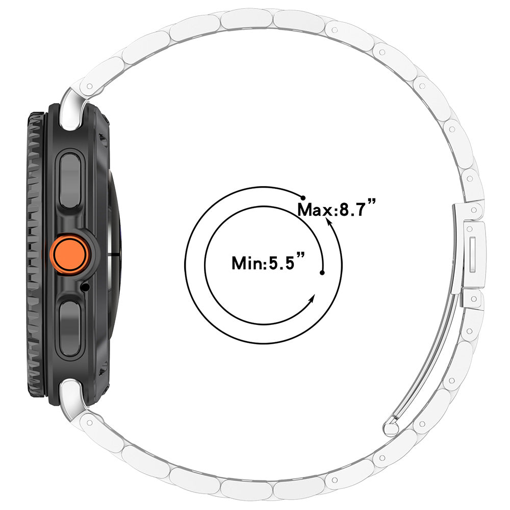 Techsuit W010 Strap for Samsung Galaxy Watch 8 Classic / Watch8 44mm / Watch 8 40mm, Gold