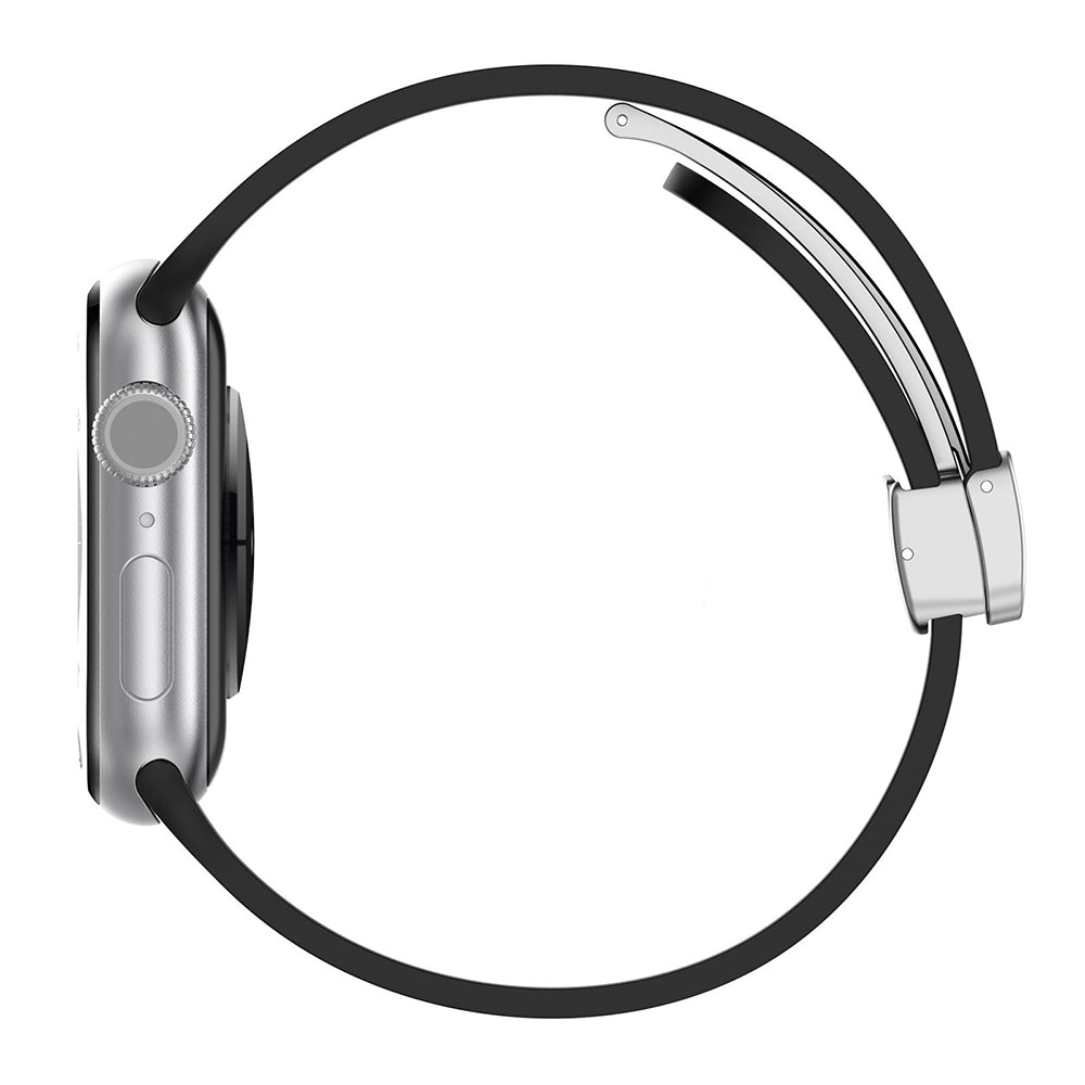 Cinturino Techsuit W011 per Apple Watch 42mm / 41mm / 40mm / 38mm Series, Nero