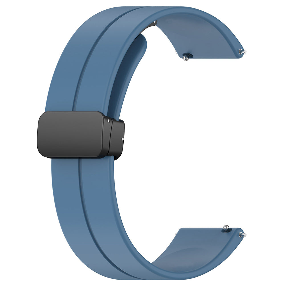 Cinturino Techsuit W011 per Huawei Watch / Garmin Watch Series, 18mm, Blu