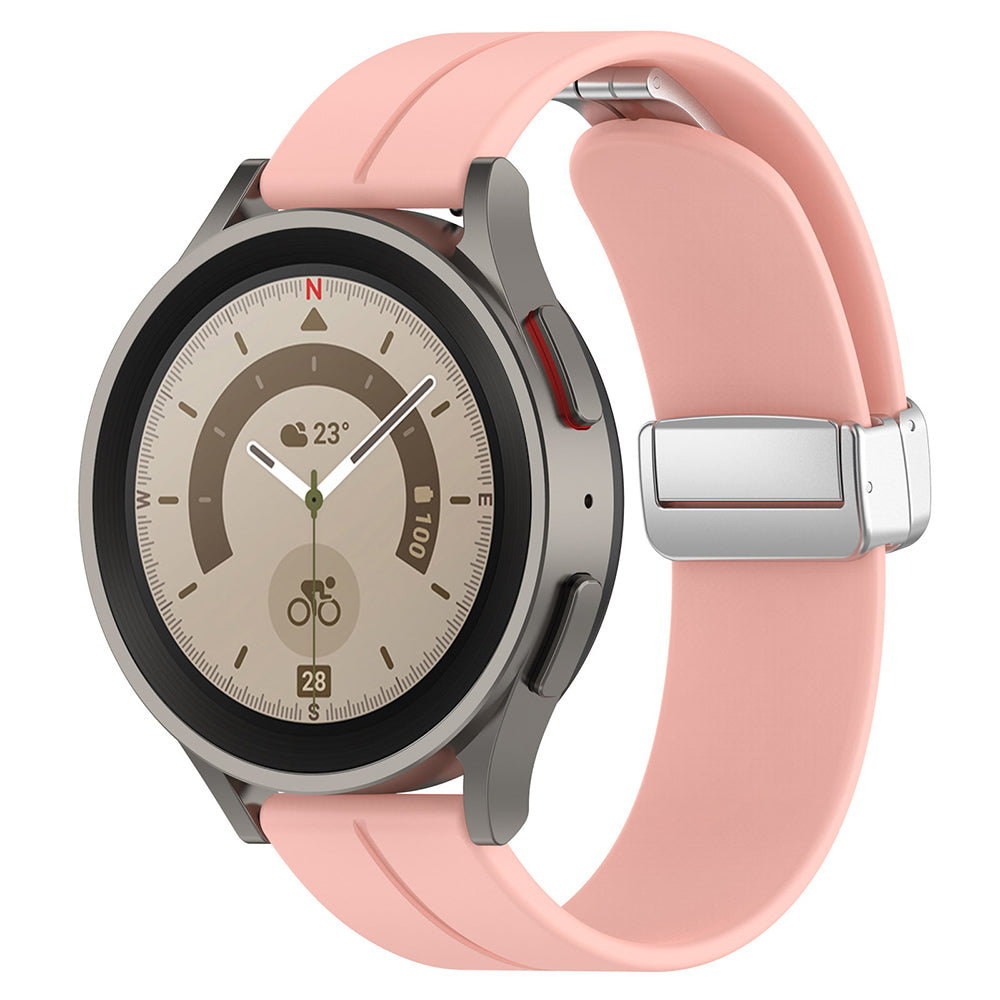 Cinturino Techsuit W011 per Huawei Watch / Xiaomi Watch Series, 22mm, Rosa