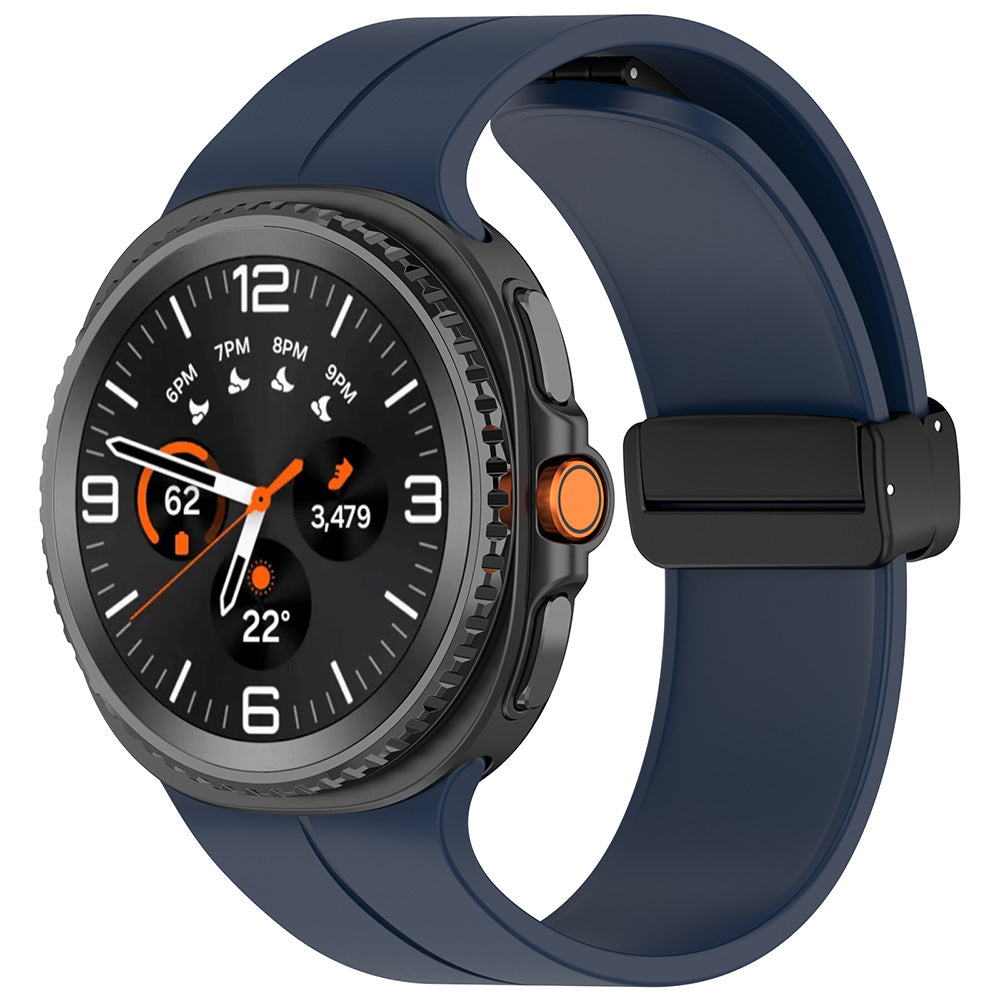 Cinturino Techsuit W011 per Samsung Galaxy Watch8 / Watch8 Classic Series, Blu Navy