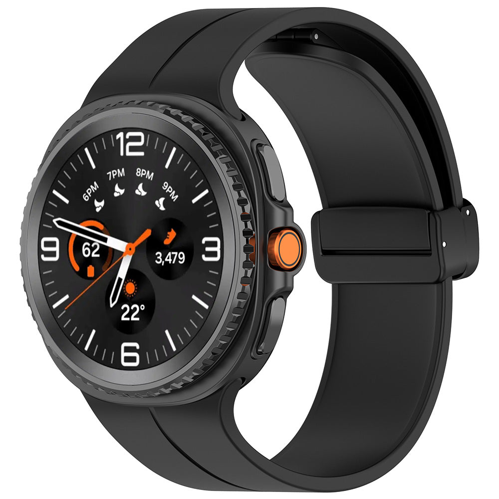 Cinturino Techsuit W011 per Samsung Galaxy Watch8 / Watch8 Classic Series, Nero
